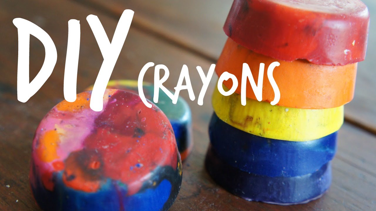 How to Make Recycled Crayons, Crafts for Kids