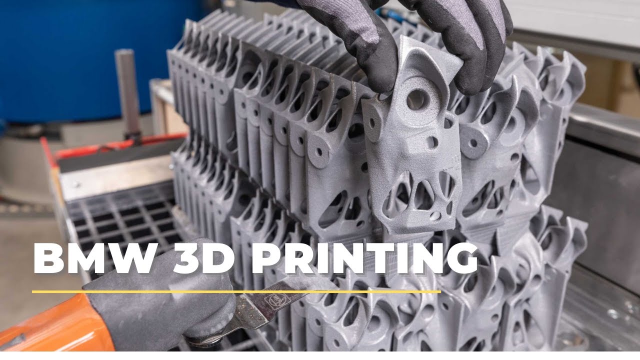 BMW 3D Printing Process | BMW Plant | How BMW Printing Work - YouTube