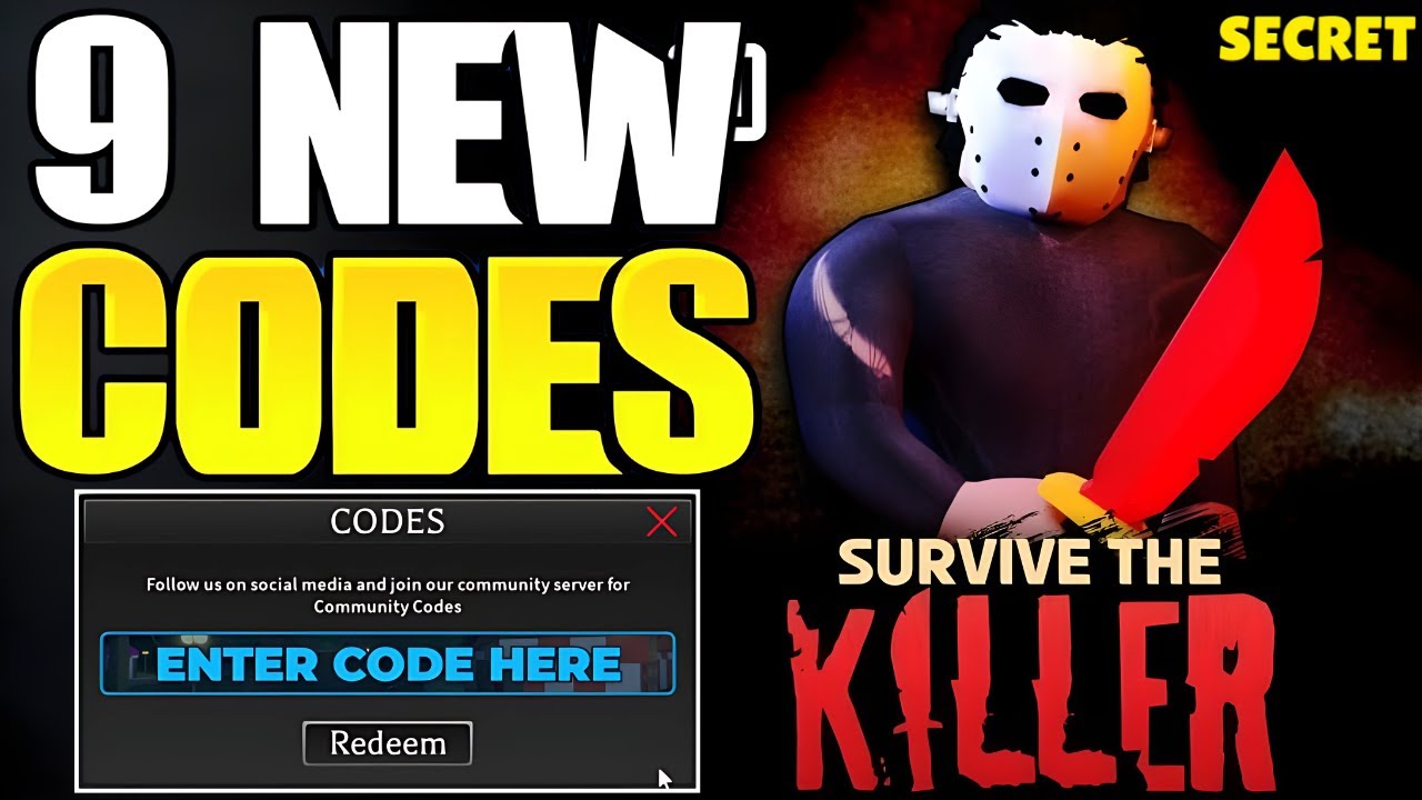 🎉NEW YEAR UPDATE🎉 ROBLOX SURVIVE THE KILLER CODES IN JANUARY 2026 ...