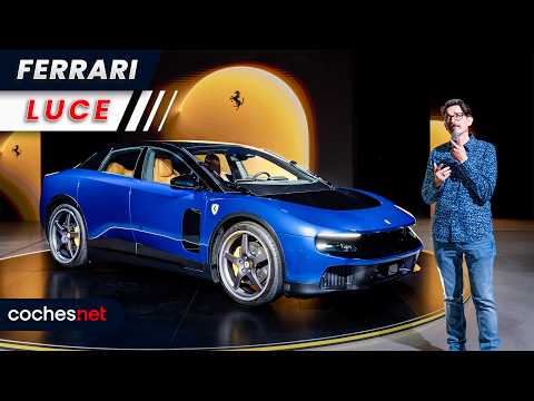 Ferrari presenta Luce, su primer modelo eléctrico