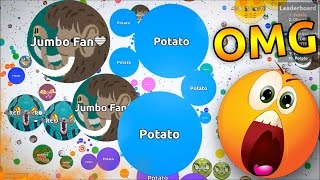 Playing Agario With Best Army In The World Agar.io