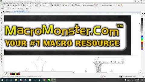 Corel Draw Tips & Tricks Macro Monster find and remove Duplicates