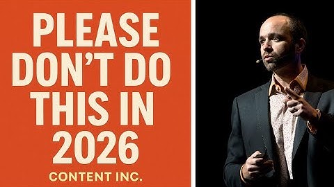 Makers! Doe dit alsjeblieft niet in 2026