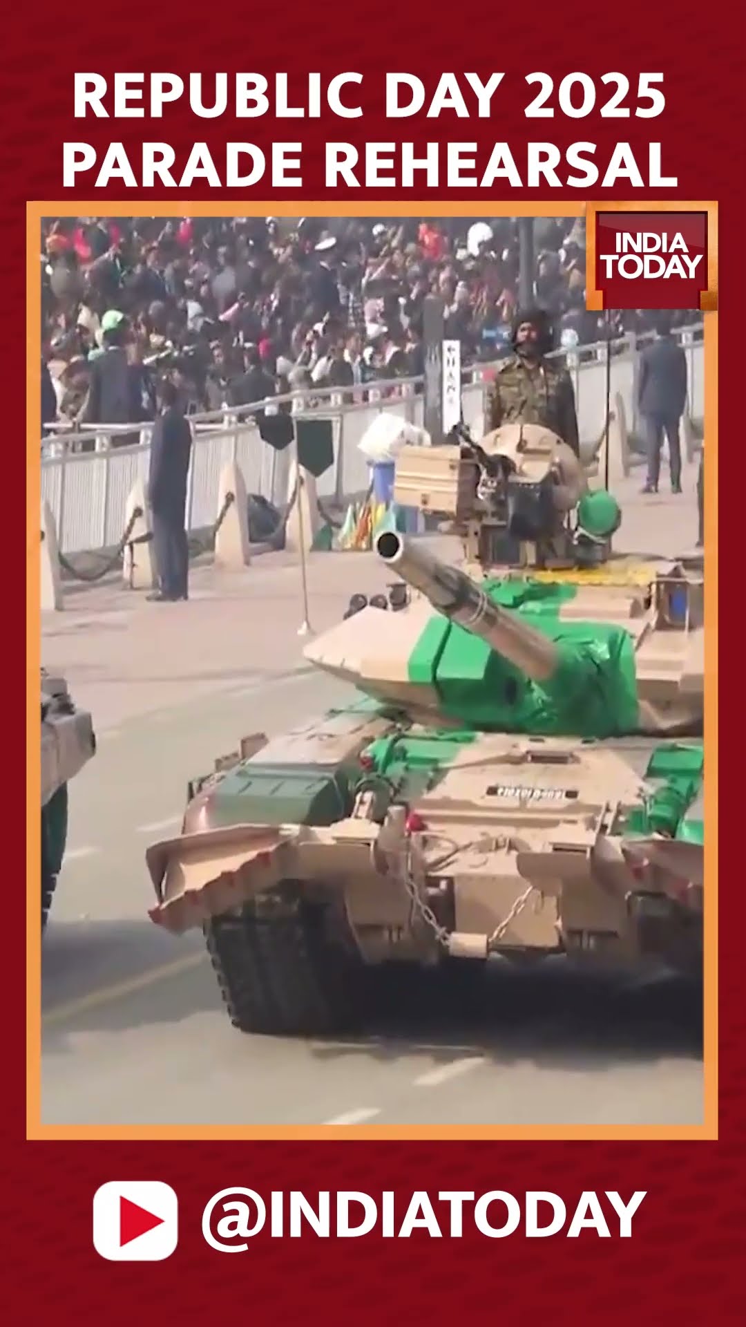 Republic Day 2025 | Visuals Of Republic Day Rehearsal From Kartavya Path, Delhi | #shorts