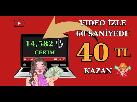 👁‍🗨 60 SN VIDEO İZLE " 40 TL " PARA KAZAN 💰 ( 14,582 TL Ödeme Aldık ) #crypto #payeer #perfectmoney