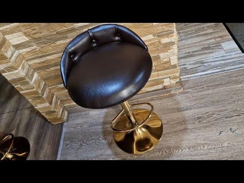 Сидушка барного стула легко и просто. - YouTube
