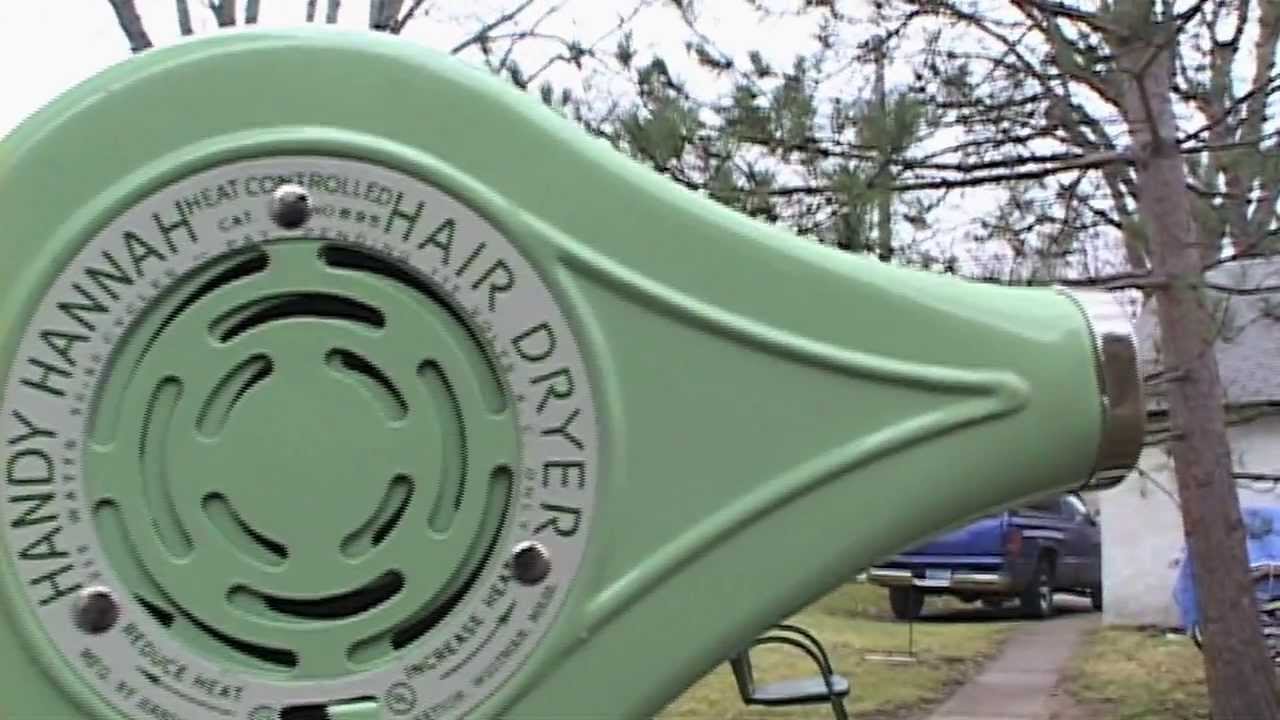 Vintage HANDY HANNAH Hair Dryer - YouTube
