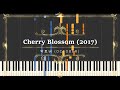 악토버 (OCTOBER) - Cherry Blossom (2017)【Piano Tutorial】