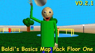 Baldi's Basics Map Pack Floor One Demo V0.2.1 - Baldi's Basics Mod