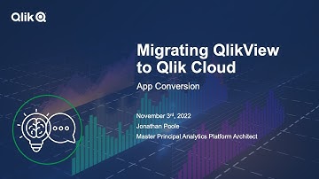 STT - Migrating QlikView to Qlik Cloud