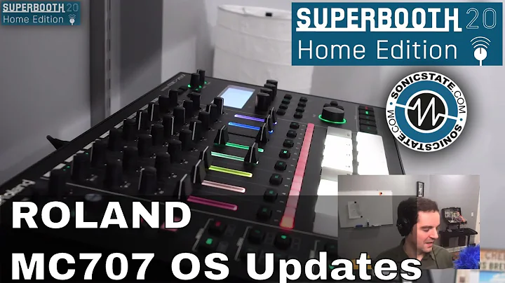 Superbooth 20HE: Roland MC-707 Groovebox OS Update...