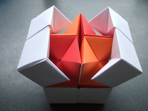 Кусудама оригами трансформер