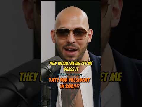 Andrew Tate for PRESIDENT in 2024!? 😱🤔🤔 #andrewtate #tate #2024 #