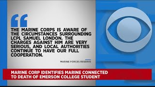 Marine Corp Identifies Marine Connected To Death Of Emerson College Student