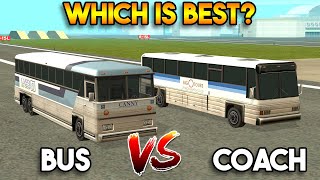 GTA SAN ANDREAS BUS VS COACH !