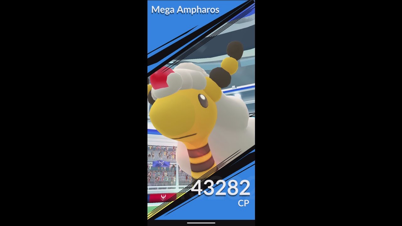 Mega Ampharos solo against Focus Blast - no weather boost