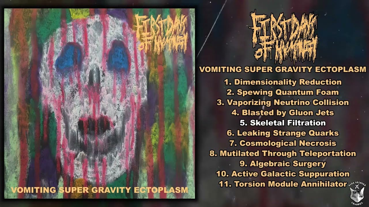 First Days of Humanity - Vomiting Super Gravity Ectoplasm FULL EP (2025 - Goregrind)