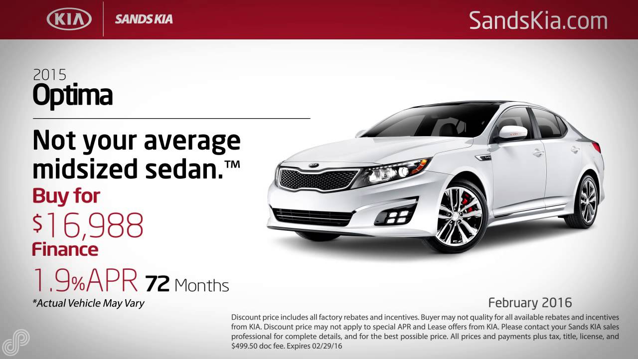 Sands Kia Surprise February Offers SPS YouTube