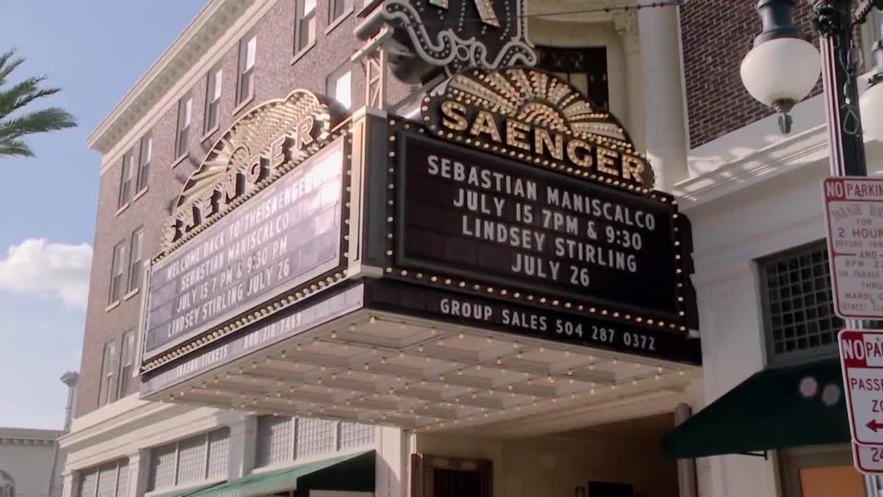 Saenger Theatre reopens