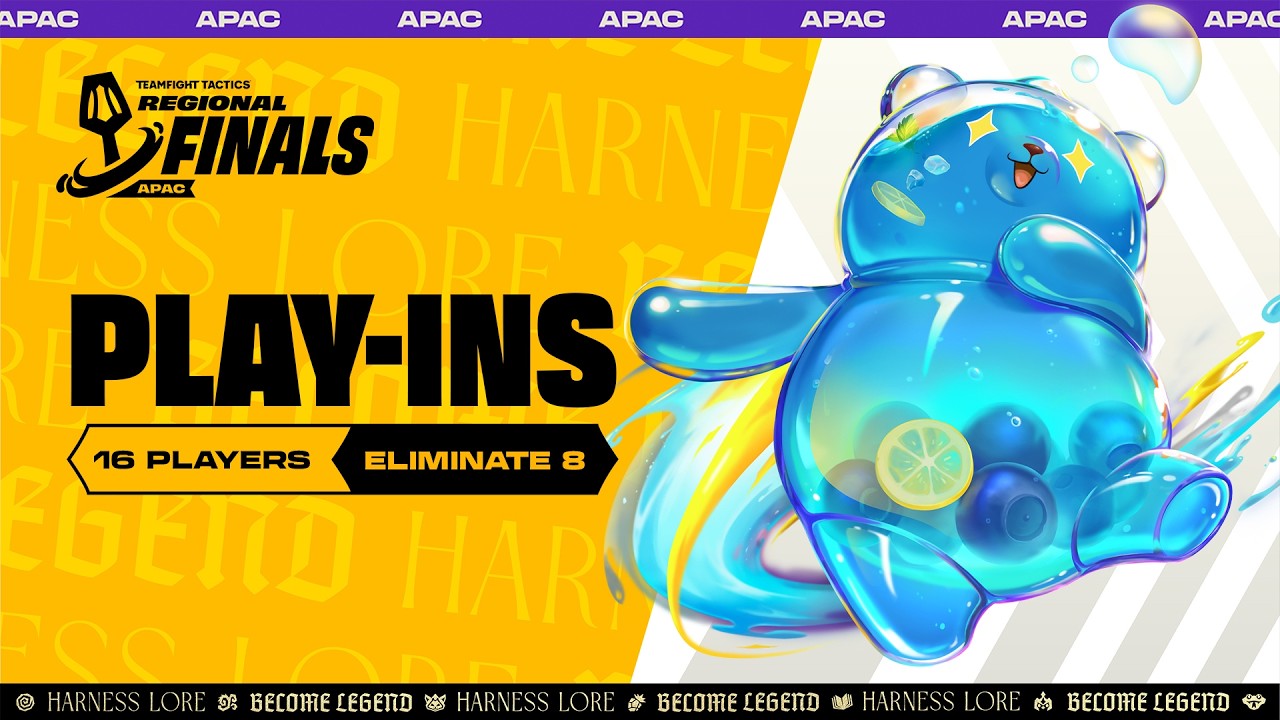 TFT APAC Regional Finals  - 플레이-인