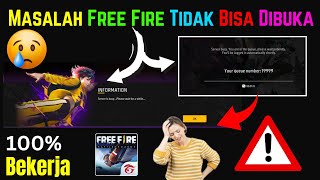 Cara Mengatasi Masalah Server Free Fire Sibuk | Free Fire Tidak Bisa Dibuka Hari Ini
