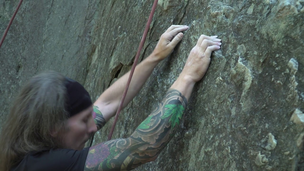 Carderock Beta - Merv's Nerve (5.10d)