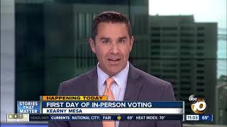 Your Voice Your Vote: First day of voting