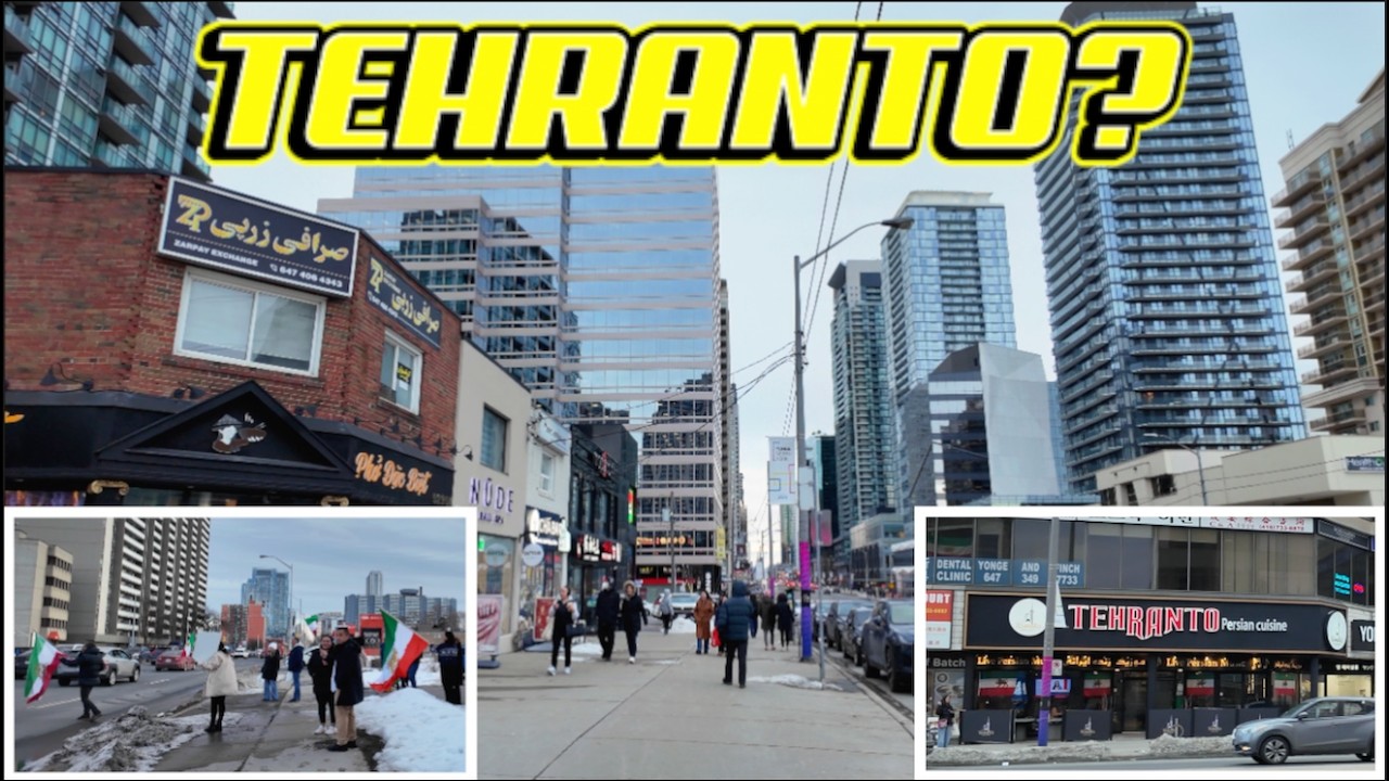 From Toronto To Tehranto? A Walk Down Yonge St Through North York Centre As Local Iranians Celebrate
