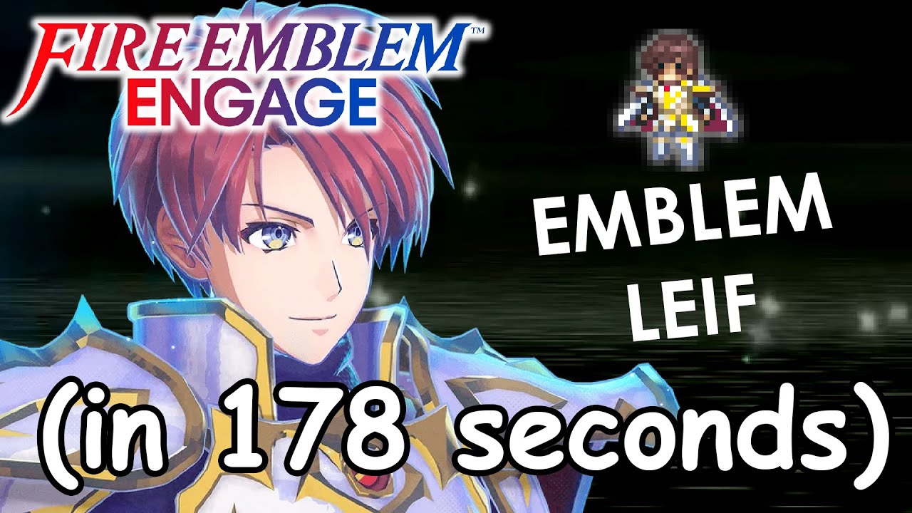 Everything about Emblem Leif in 178 seconds