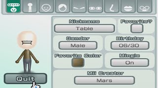 mii確認ページ Table - Mii 3171 - YouTube
