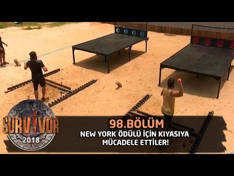 Survivor 2018 | 98. Bölüm |  New York Ödülü İçin Kıyasıya Mücadele Ettiler!