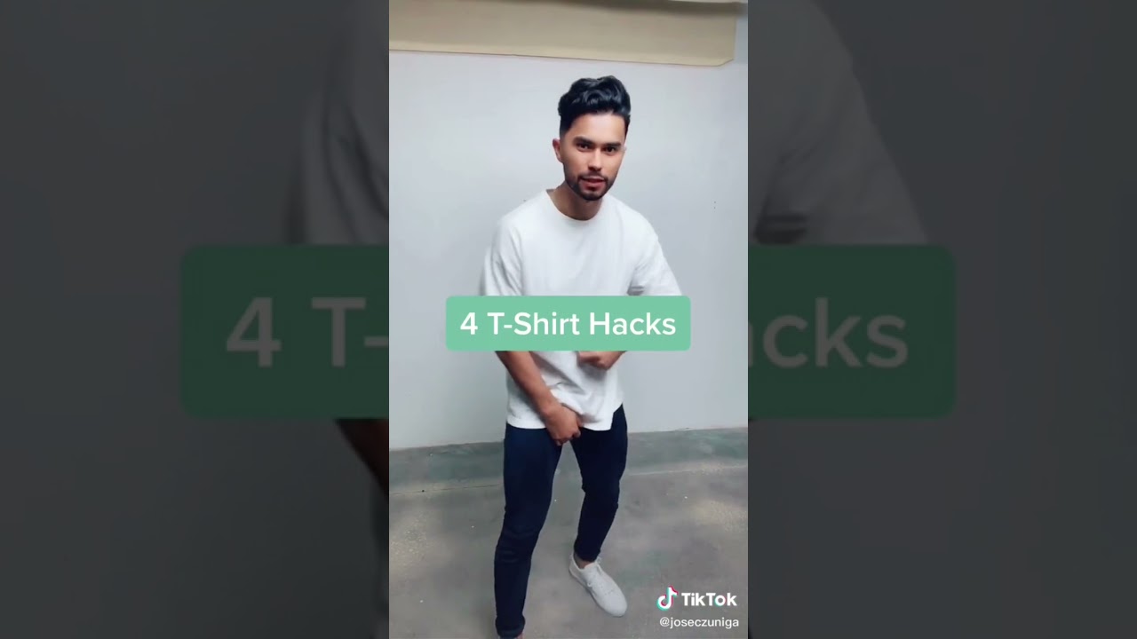 Jose Zuniga's 1$ DIY T-Shirt Hack🤫👀 