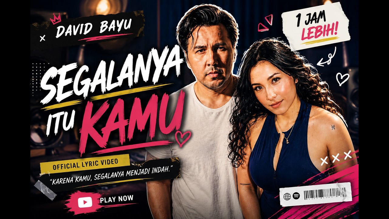 Segalanya Itu Kamu - David Bayu ❤️ 1 Jam Nonstop | Lagu Pop Indonesia Terbaik