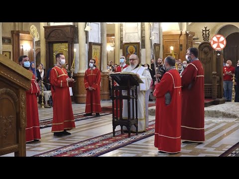 სადღესასწაულო მსახურება ყოვლადწმინდა სამების სახელობის საპატრიარქო ტაძარში  01.05.2022
