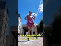 Beautiful hot girl dance shuffle 90s Eurodance hit party club anthem