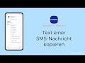 Text Einer SMS Nachricht Kopieren Samsung Android 14 One UI 6