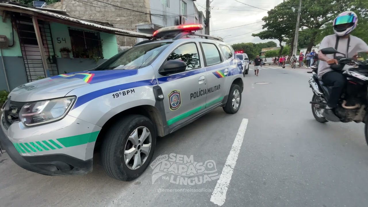 HOMICÍDIO NA COMUNIDADE BORBOREMA - BOA VIAGEM 🚨 EMERSON FREITAS 