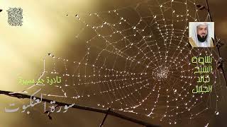 سورة العنكبوت قرائة جد مميزة للشيخ خالد بن فهد الجليل