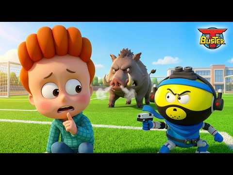 Give Us a Mission! | The Busters Take on a Soccer Field Challenge | T-Buster Full Episode 3