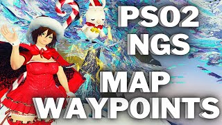 PSO2 NGS Map Waypoint Notes
