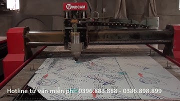 Máy cnc cắt khắc quảng cáo giá rẻ tại Hà Nội