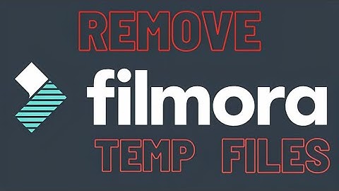 HOW TO DELETE WONDERSHARE FILMORA AND FREE MORE SPACE IN (C) DRIVE