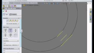 SolidWorksTutorial for beginners - creating a hole on a cylindrical face