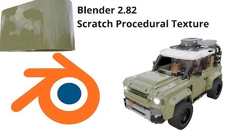 Blender 2.82 - Procedural Scratch Shader