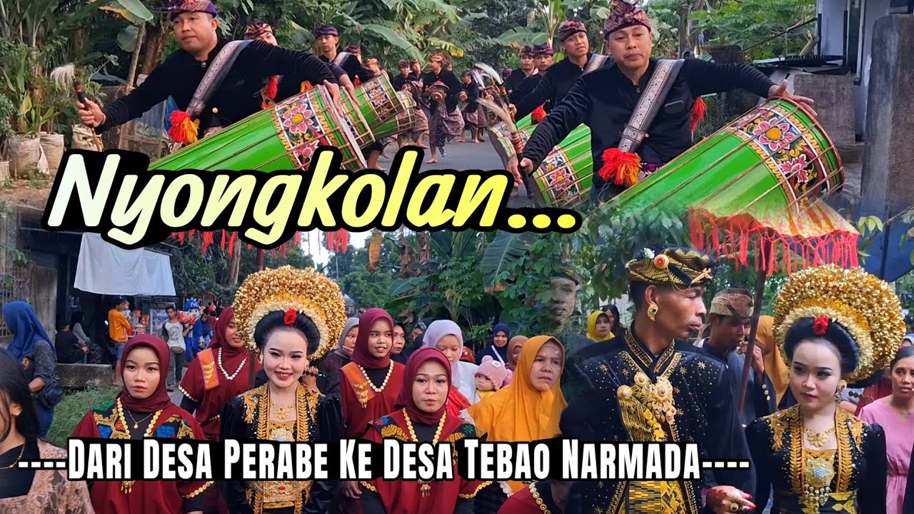 Nyongkolan Terbaru Dari Desa Perabe Ke Tebao Narmada Bersama Gendang Beleq Dewi Swari