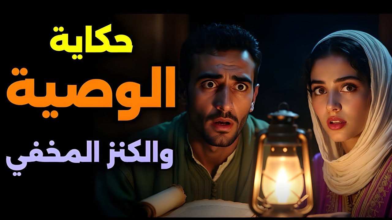 حكاية الوصية والكنز المخفي📜من اروع قصص التراث المغربي القديم قبل النوم 🌙|حكايات زمان