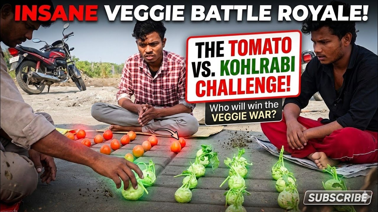 Insane Veggie Battle Royale Game | traditional Village Game 