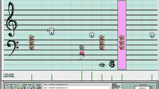 Northern Hemispheres From Donkey Kong Country On Giant Mario Paint