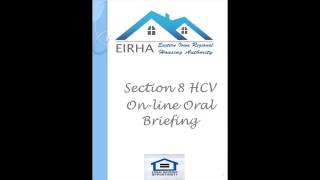 EIRHA Section 8 Housing Choice Voucher Online Briefing