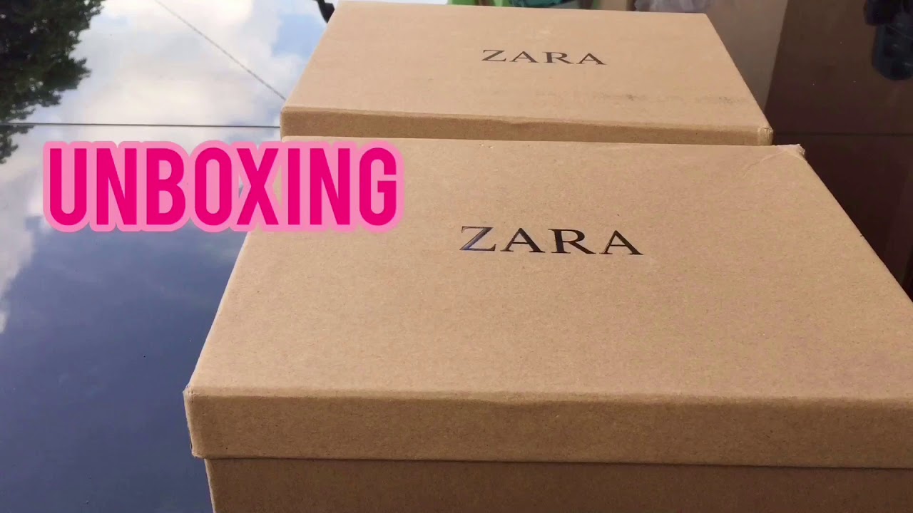 UNBOXING ZARA SHOES 2017 - YouTube